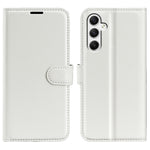 Til Samsung Galaxy A35 5G Litchi tekstur pung etui PU læder telefon stander cover