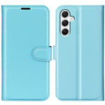 Til Samsung Galaxy A35 5G Litchi tekstur pung etui PU læder telefon stander cover