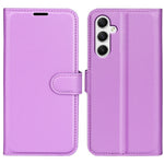 Til Samsung Galaxy A35 5G Litchi tekstur pung etui PU læder telefon stander cover
