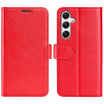 Til Samsung Galaxy A35 5G PU-læder telefoncover med Crazy Horse-tekstur, pung og kortpladser