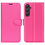 For Samsung Galaxy A55 5G Leather Litchi Texture Case Flip Wallet Phone Cover