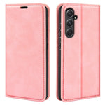 Til Samsung Galaxy A55 5G Telefoncover Læder Folio Flip Cover Magnetisk Absorption