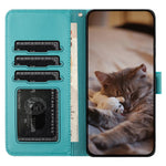 For Samsung Galaxy A35 5G Wallet Case Cell Phone Leather Flip Cover with Strap