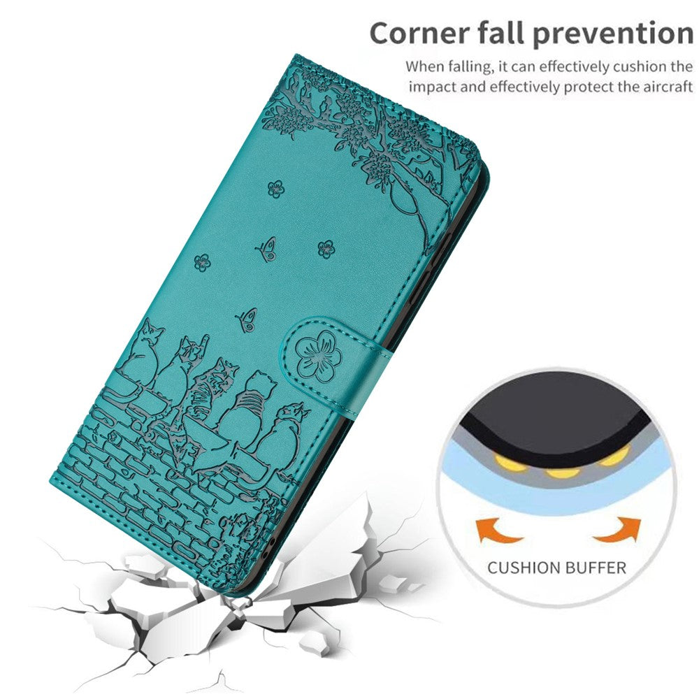 For Samsung Galaxy A35 5G Wallet Case Cell Phone Leather Flip Cover with Strap