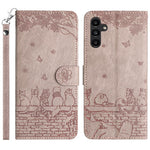 For Samsung Galaxy A35 5G Wallet Case Cell Phone Leather Flip Cover with Strap