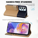 Tegneserie-kæledyrsserie til Samsung Galaxy A23 4G / A23 5G (global version) Etui Pung Telefoncover
