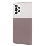 Cartoon Pet Series for Samsung Galaxy A73 5G Wallet Phone Case Leather Flip Cover