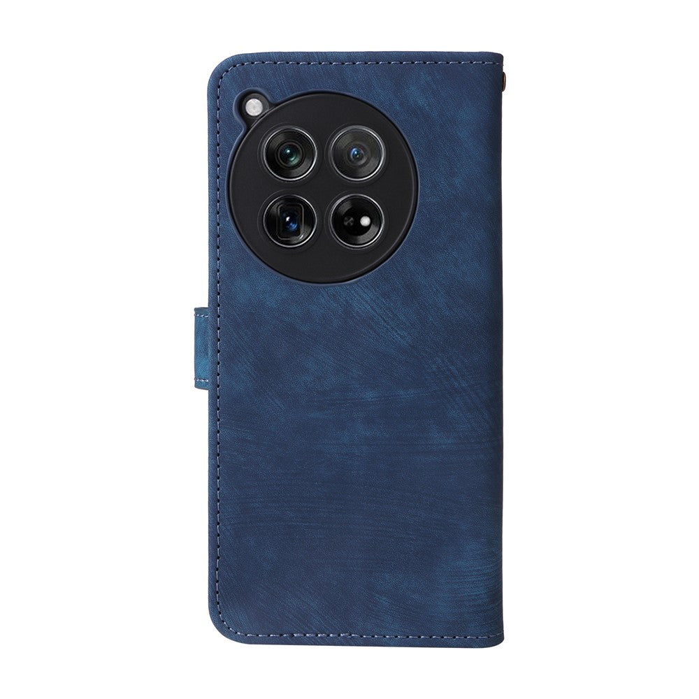 OnePlus 12 5G Läderfodral med Rem RFID-blockerande Kortplatser