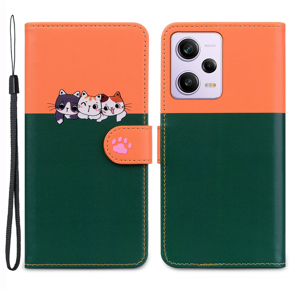 For Xiaomi Poco X5 Pro 5G / Note 12 Pro Speed 5G / Note 12 Pro 5G Phone Case Leather Flip Cover