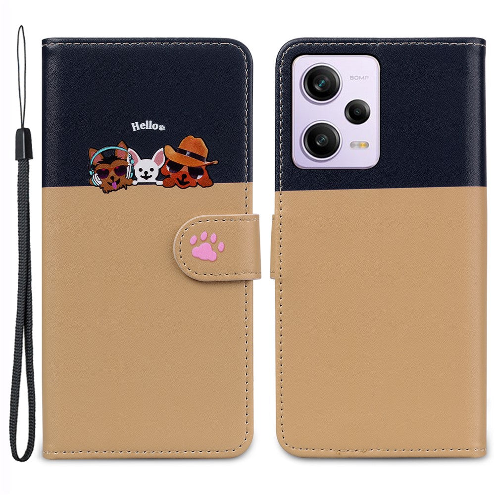 For Xiaomi Poco X5 Pro 5G / Note 12 Pro Speed 5G / Note 12 Pro 5G Phone Case Leather Flip Cover