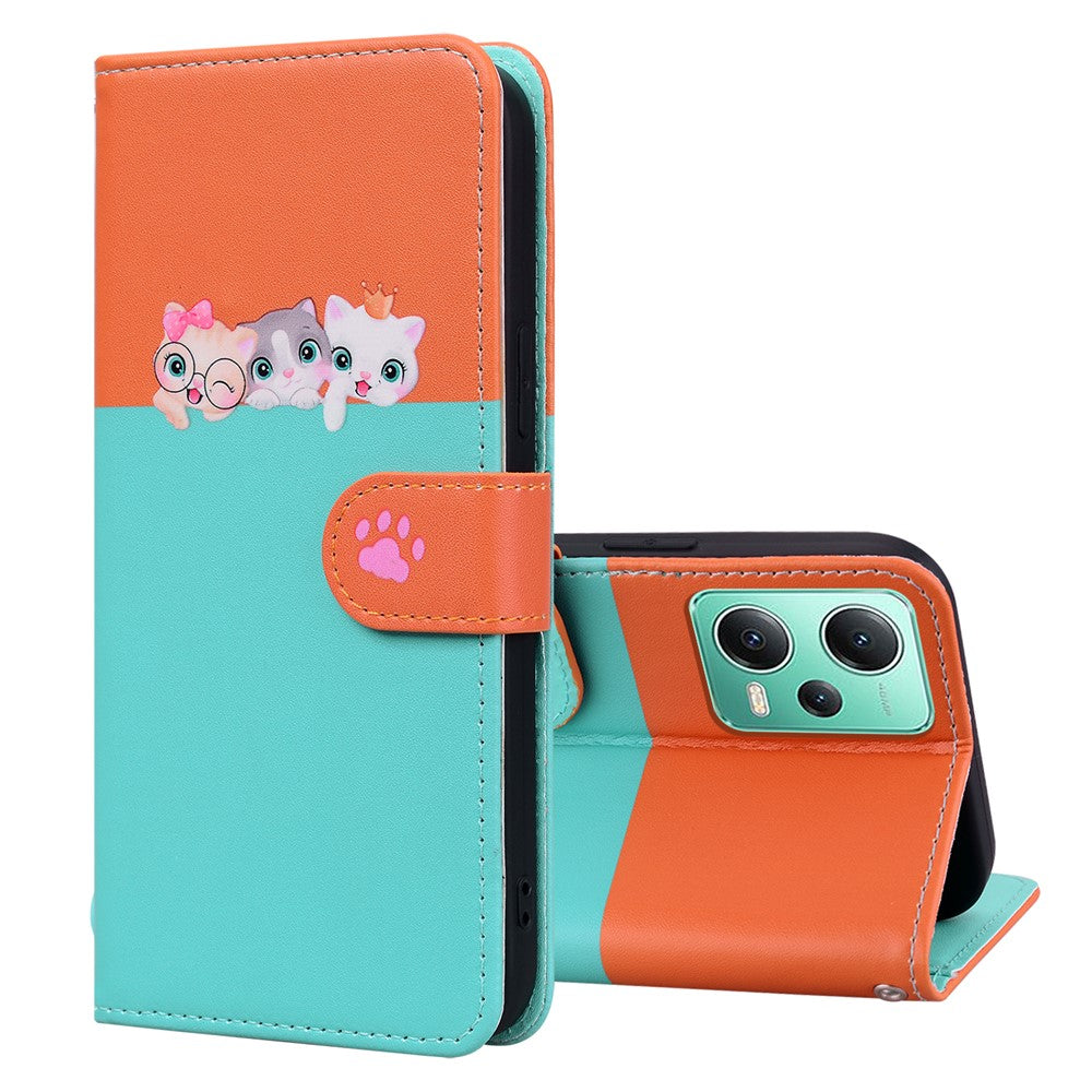 For Xiaomi Redmi Note 12 5G (India) /  Note 12 5G (China) /  Note 12 5G (Global) / Poco X5 5G Leather Case