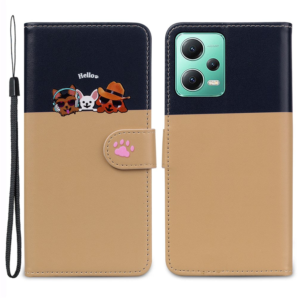 For Xiaomi Redmi Note 12 5G (India) /  Note 12 5G (China) /  Note 12 5G (Global) / Poco X5 5G Leather Case