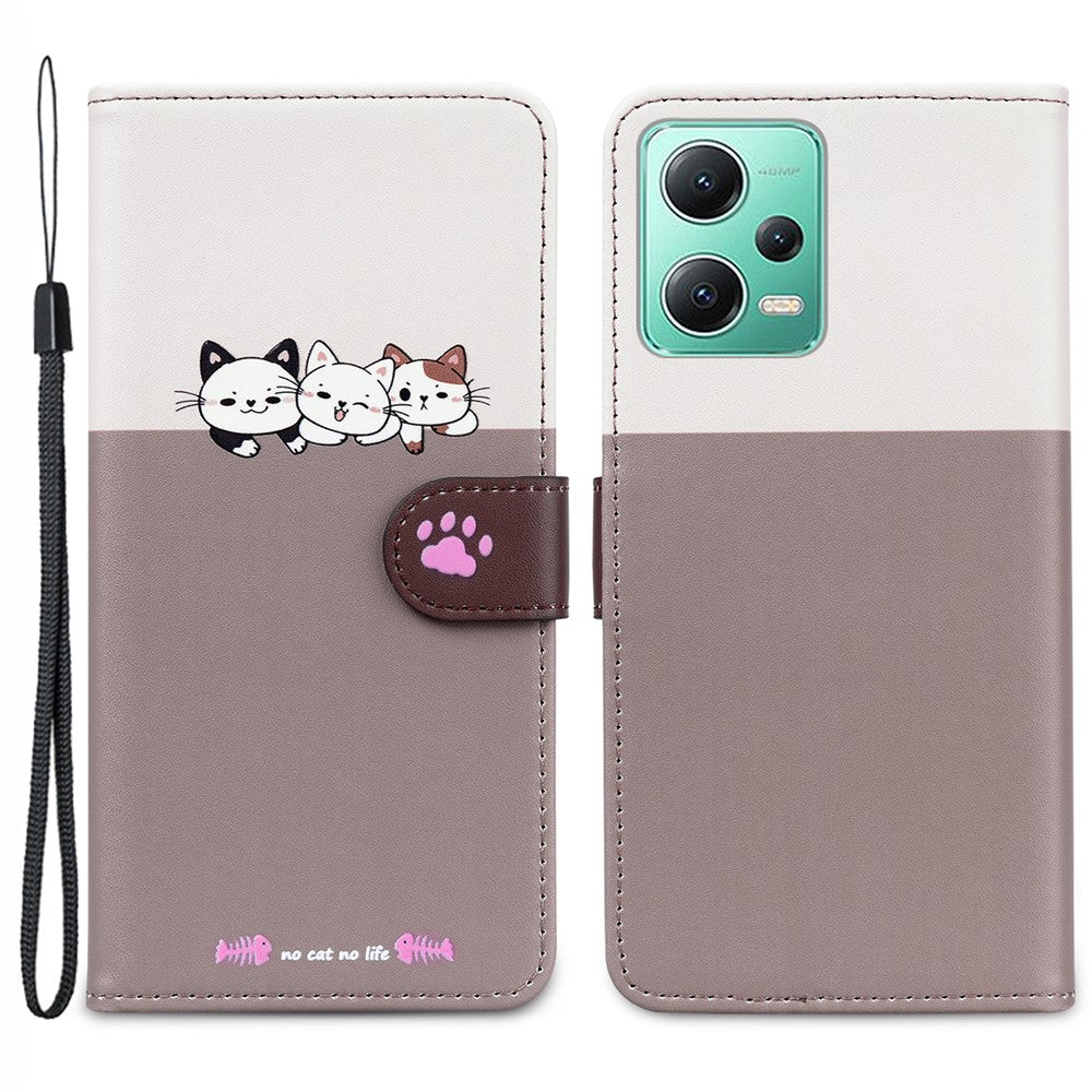 For Xiaomi Redmi Note 12 5G (India) /  Note 12 5G (China) /  Note 12 5G (Global) / Poco X5 5G Leather Case