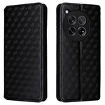 OnePlus 12 5G mobilmobilskal reptåligt PU-läder + TPU-präglat fodral
