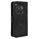 Leather Phone Shell for OnePlus 12 5G Case Multiple Card Slots Wallet Cellphone Cover