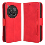 Leather Phone Shell for OnePlus 12 5G Case Multiple Card Slots Wallet Cellphone Cover