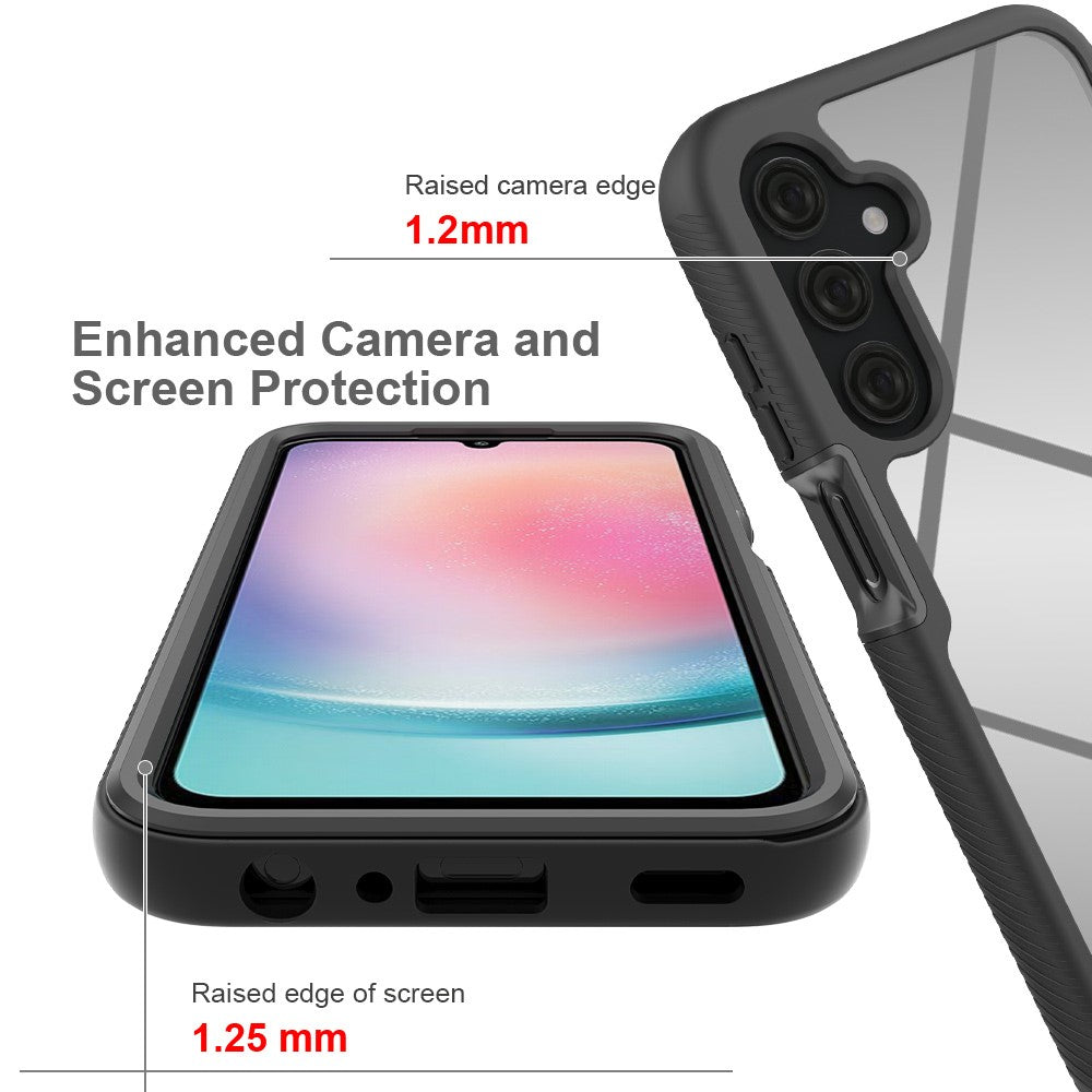 Til Samsung Galaxy A25 5G (Global) (161.0 x 76.5 x 8.3mm) Cover Anti-Stød PC+TPU Telefonbagside