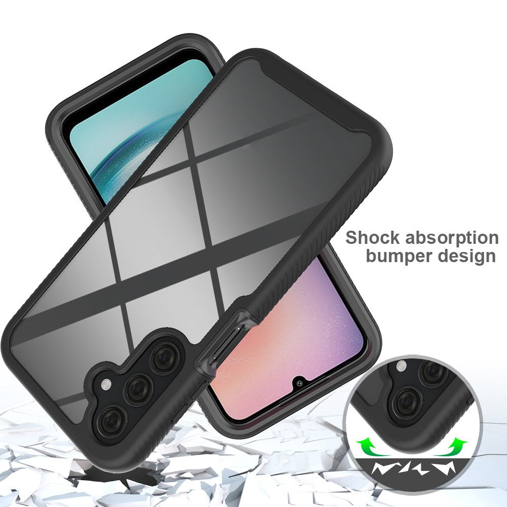 Til Samsung Galaxy A25 5G (Global) (161.0 x 76.5 x 8.3mm) Cover Anti-Stød PC+TPU Telefonbagside
