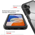 For Samsung Galaxy A15 4G / A15 5G Cell Phone Case Anti-Scratch PC+TPU Protective Back Cover