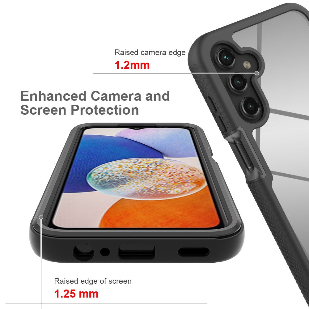 For Samsung Galaxy A15 4G / A15 5G Cell Phone Case Anti-Scratch PC+TPU Protective Back Cover