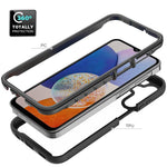 For Samsung Galaxy A15 4G / A15 5G Cell Phone Case Anti-Scratch PC+TPU Protective Back Cover