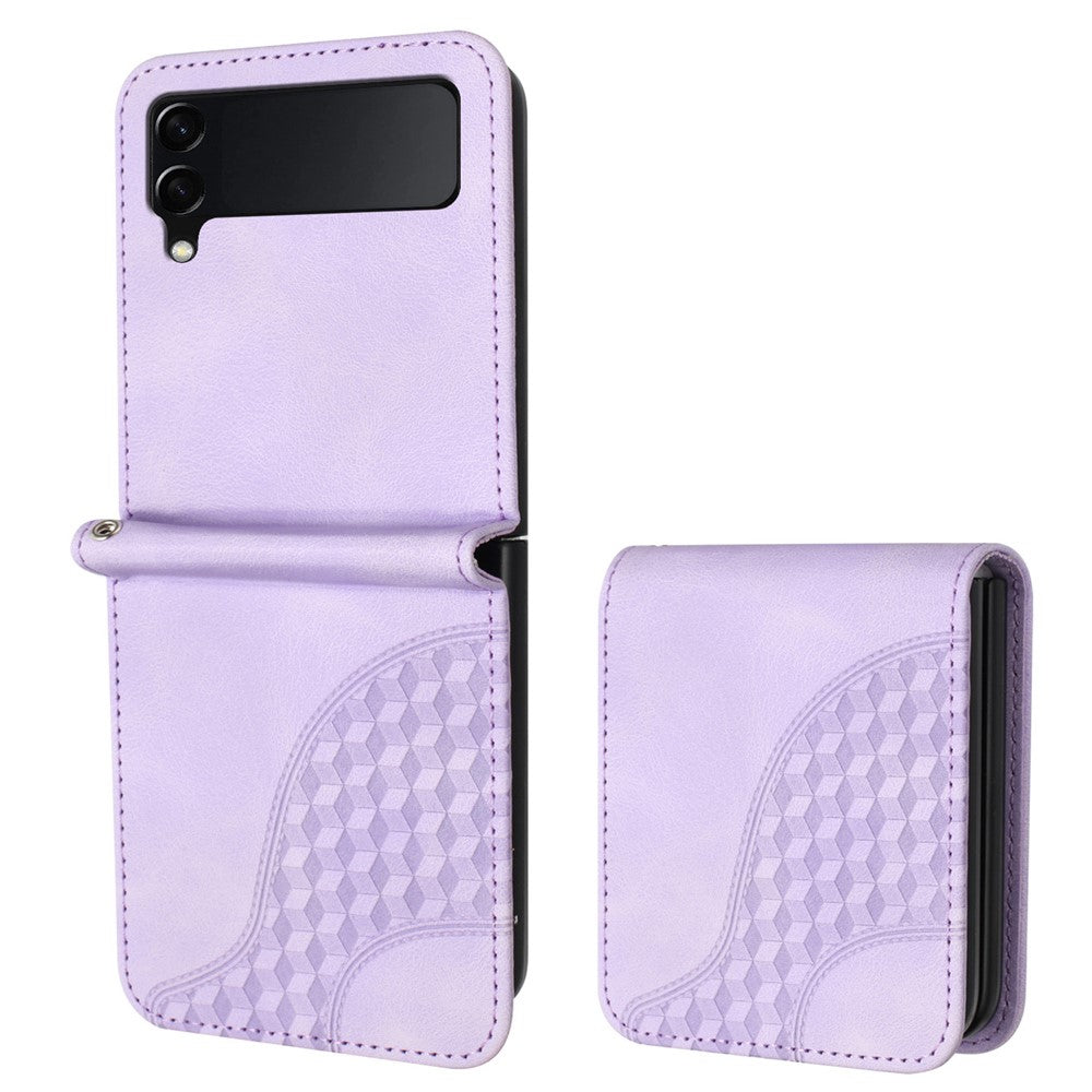 Til Samsung Galaxy Z Flip3 5G telefoncover YX0060 Stødsikkert cover med elefantmønster