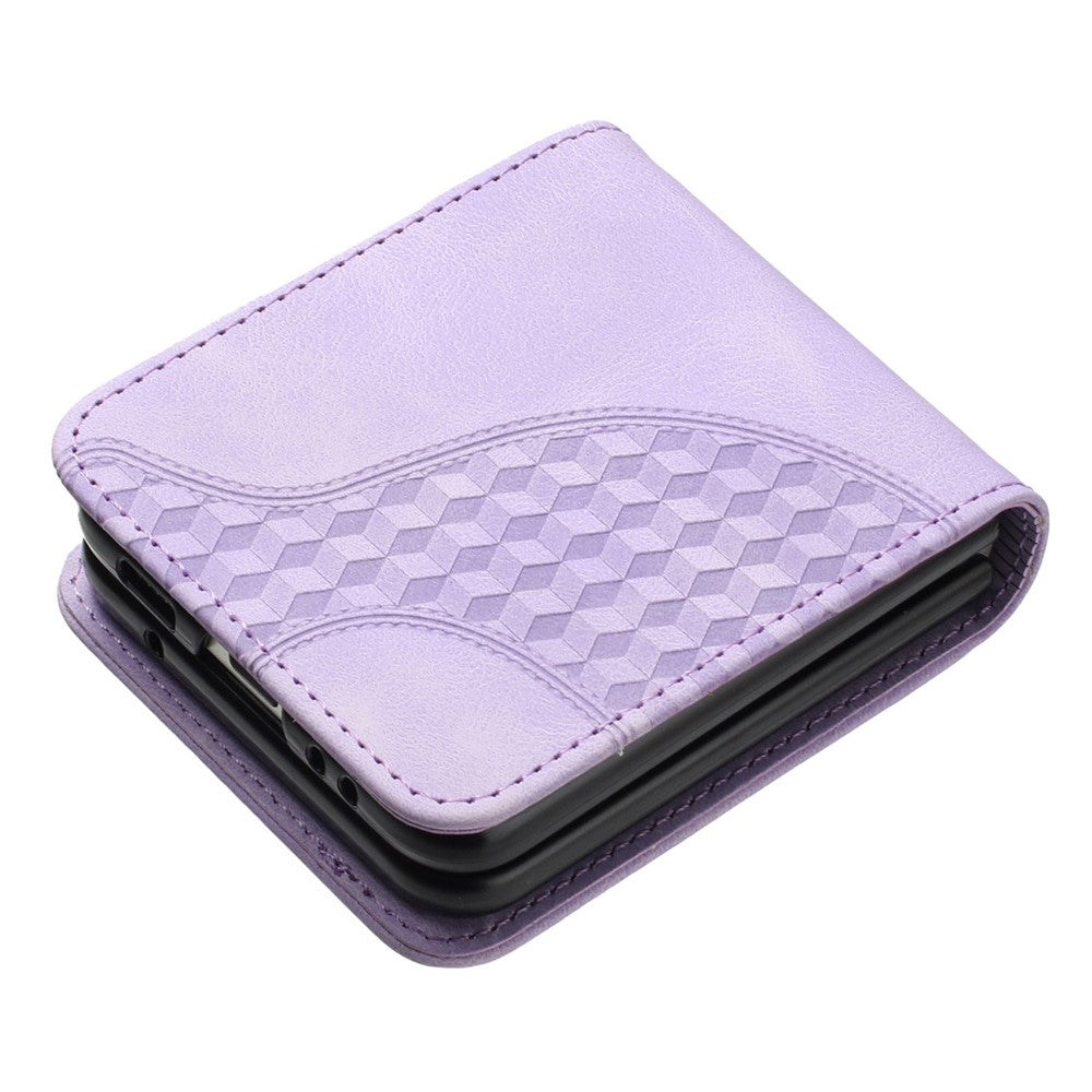 Til Samsung Galaxy Z Flip3 5G telefoncover YX0060 Stødsikkert cover med elefantmønster