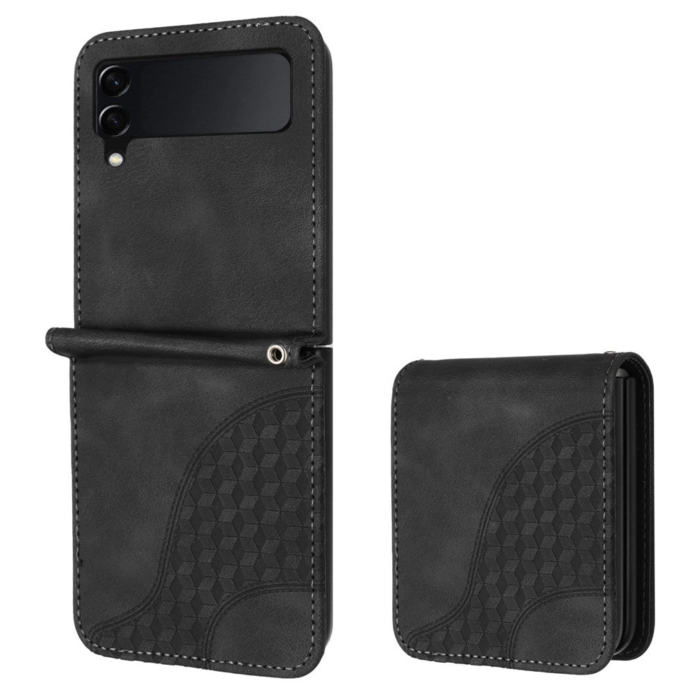 Til Samsung Galaxy Z Flip3 5G telefoncover YX0060 Stødsikkert cover med elefantmønster