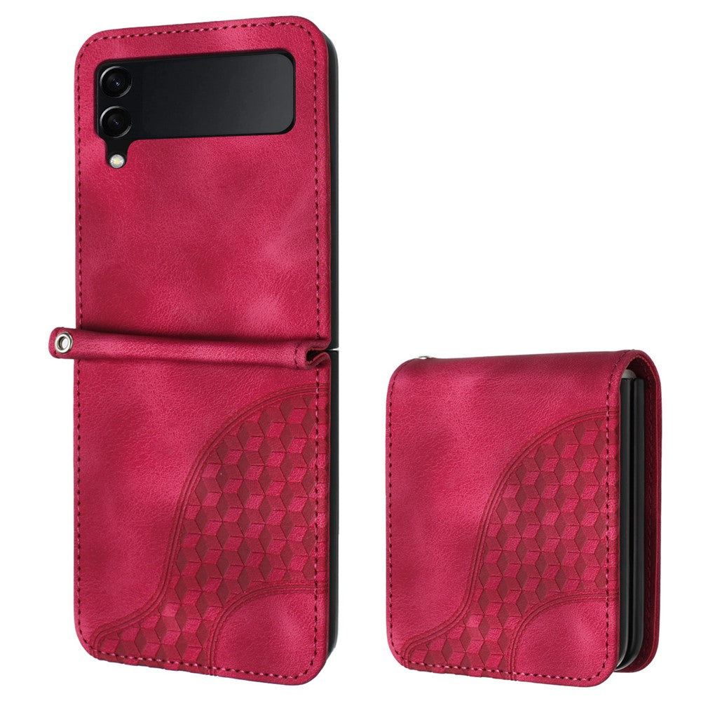 Til Samsung Galaxy Z Flip3 5G telefoncover YX0060 Stødsikkert cover med elefantmønster