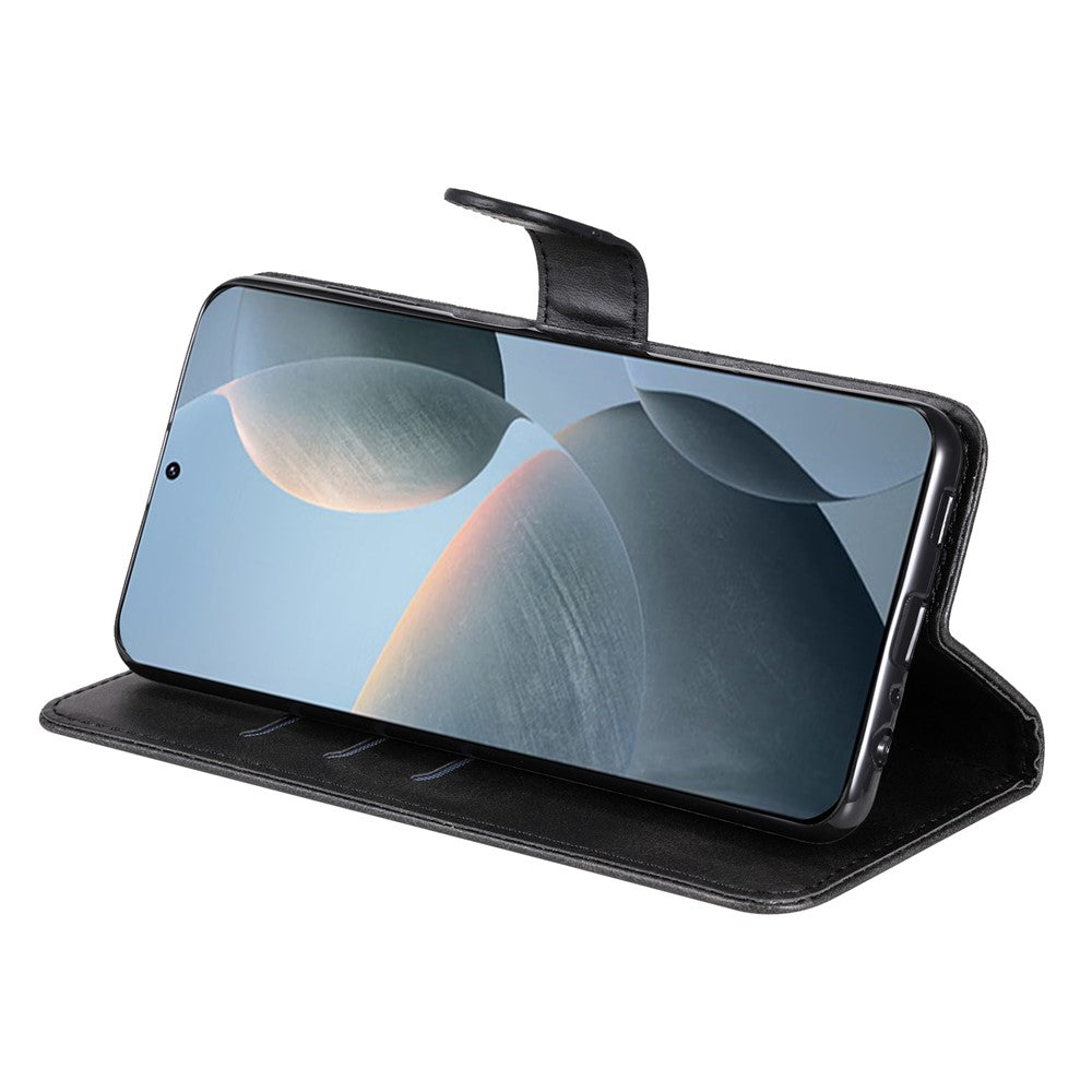 Xiaomi Redmi K70E 5G / Poco X6 Pro 5G Magnetiskt fodral PU-läder med dragkedja och plånboksfodral