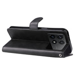 Xiaomi Redmi K70E 5G / Poco X6 Pro 5G Magnetiskt fodral PU-läder med dragkedja och plånboksfodral