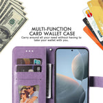 For Xiaomi Redmi K70E 5G / Poco X6 Pro 5G Case Floral Pattern PU Leather Wallet Stand Phone Cover