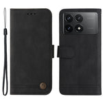 For Xiaomi Redmi K70E 5G / Poco X6 Pro 5G Leather Wallet Cases Skin Touch Phone Cover Stand with Strap