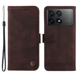 For Xiaomi Redmi K70E 5G / Poco X6 Pro 5G Leather Wallet Cases Skin Touch Phone Cover Stand with Strap