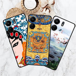 For Xiaomi Redmi 13C 4G / Poco C65 4G Phone Case Ethnic Pattern Printing TPU Cover