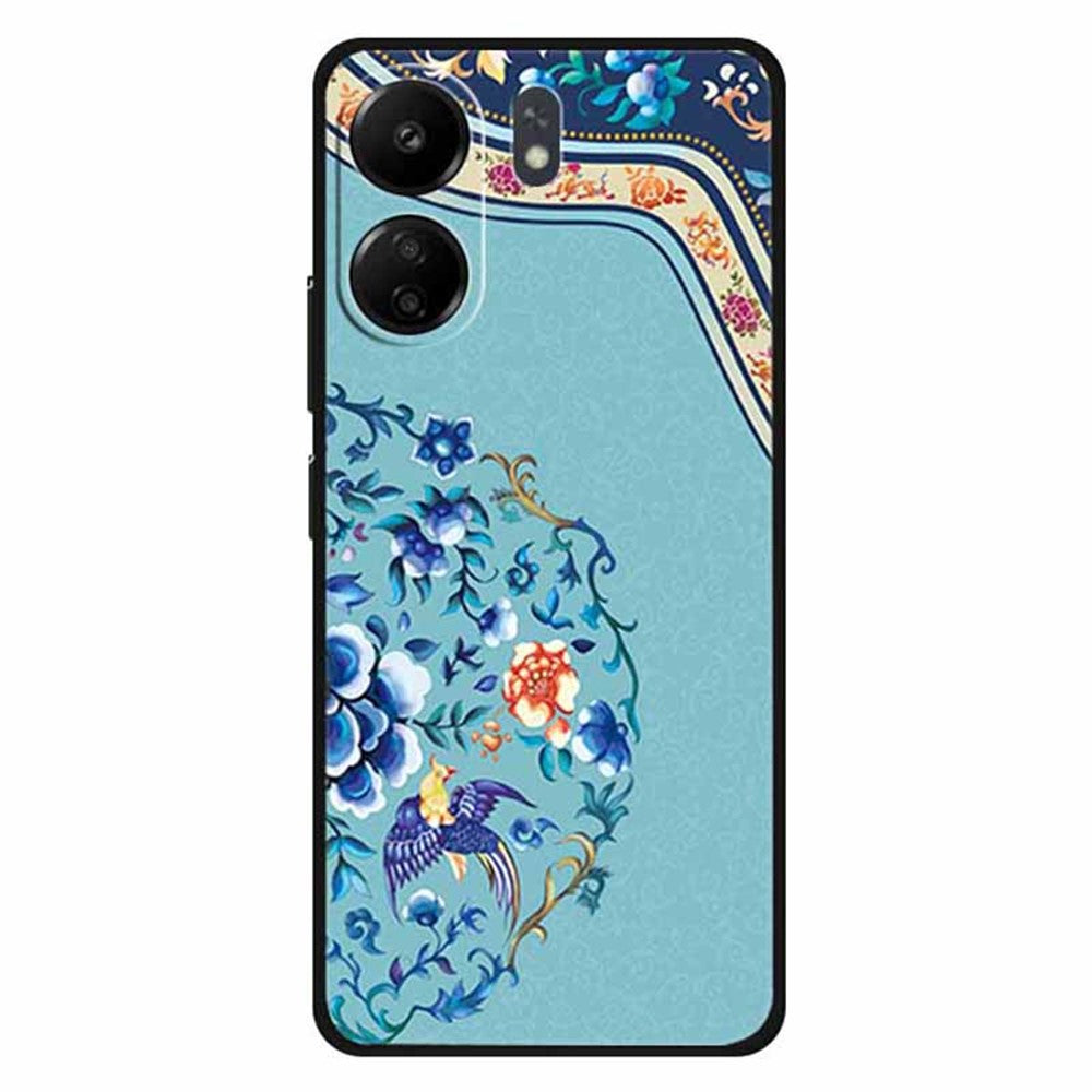 For Xiaomi Redmi 13C 4G / Poco C65 4G Phone Case Ethnic Pattern Printing TPU Cover