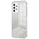 Til Samsung Galaxy A13 4G TPU-etui med gradientglimmer, galvaniseret, slankt telefoncover