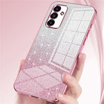 Samsung Galaxy A13 5G-skal med gradientglitter och elektropläterat TPU-mobilskal