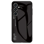 For Samsung Galaxy S24 Phone Cover Gradient Tempered Glass Back Cover
