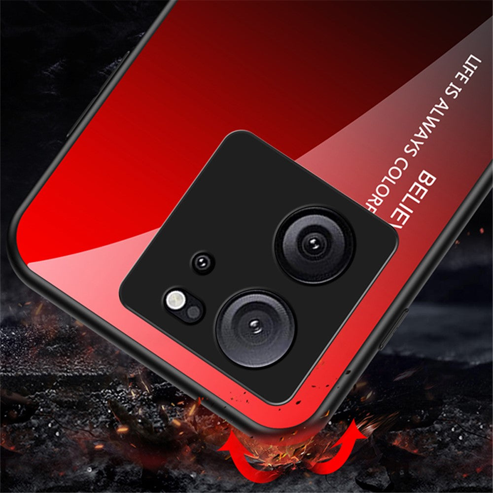 Hærdet glas + PC + TPU-mobilskal til Xiaomi 13T / 13T Pro / Redmi K60 Ultra