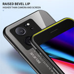 Hærdet glas + PC + TPU-mobilskal til Xiaomi 13T / 13T Pro / Redmi K60 Ultra