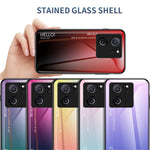 Hærdet glas + PC + TPU-mobilskal til Xiaomi 13T / 13T Pro / Redmi K60 Ultra