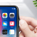 Xiaomi Redmi Note 13 Pro+ 5G-skal Slim-Fit Starry Sky-mönster Härdat glas+PC+TPU Smartphone-skal