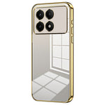For Xiaomi Redmi K70E 5G / Poco X6 Pro 5G Cell Phone Case Soft TPU Electroplating Precise Lens Cutout Back Cover