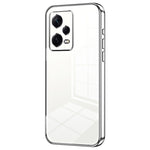 Xiaomi Redmi Note 12 Pro+ 5G TPU-skal Galvaniserad Precis Linsutskärning Baksida Skal