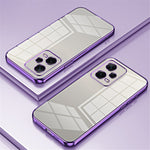 For Xiaomi Redmi Note 12 Pro+ 5G TPU Case Electroplating Precise Lens Cutout Back Shell