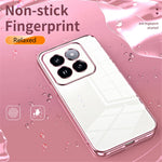 For Xiaomi 14 Pro Case Electroplating Soft TPU Protective Back Shell with Precise Lens Cutout