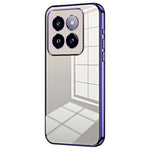 For Xiaomi 14 Pro Case Electroplating Soft TPU Protective Back Shell with Precise Lens Cutout