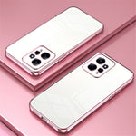 For Xiaomi Redmi Note 12 4G TPU Case Electroplated Crystal Clear Precise Lens Cutout Phone Cover