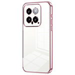 For Xiaomi 14 TPU Phone Case Electroplated Frame Protective Cover